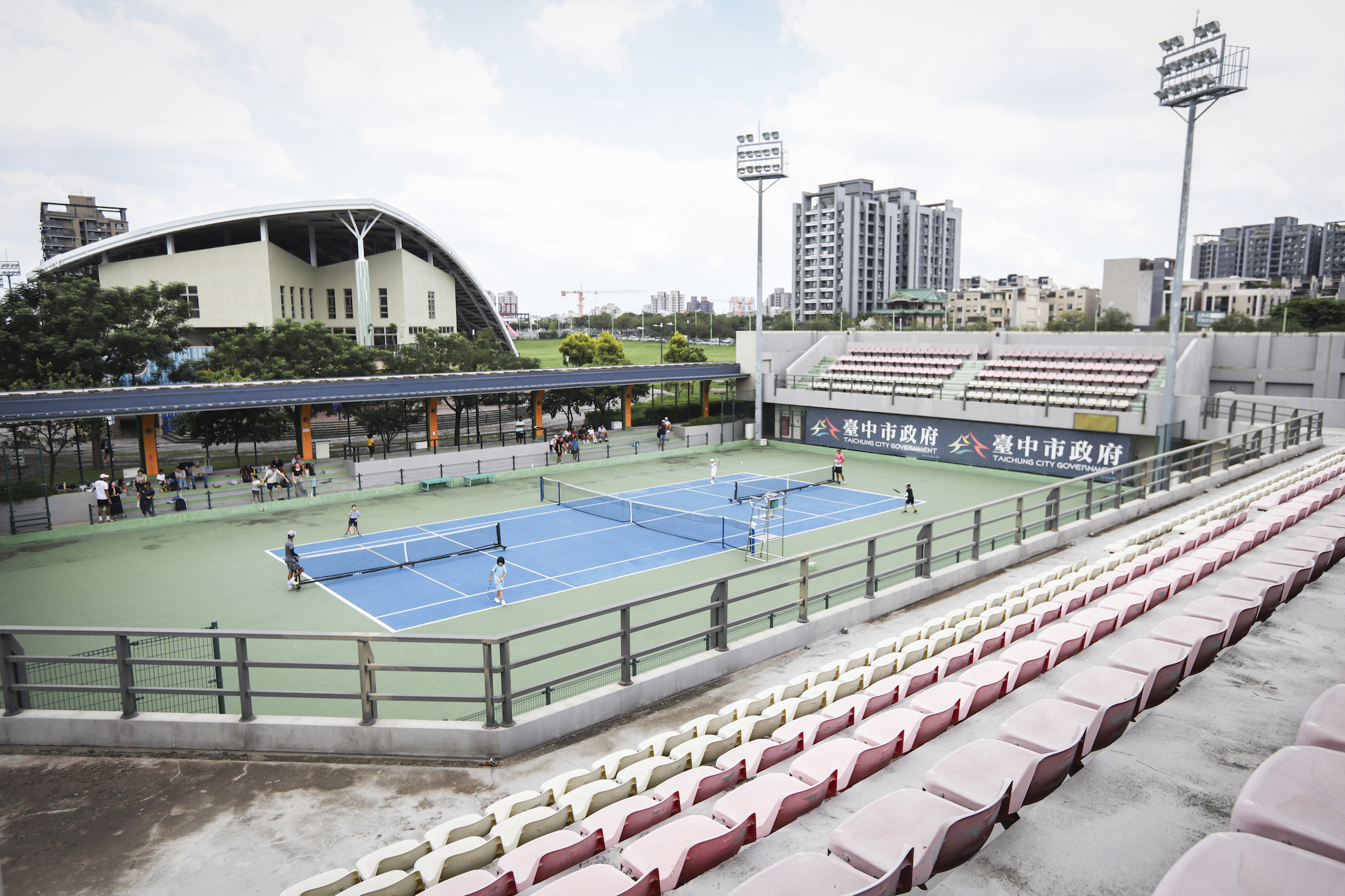 Center court